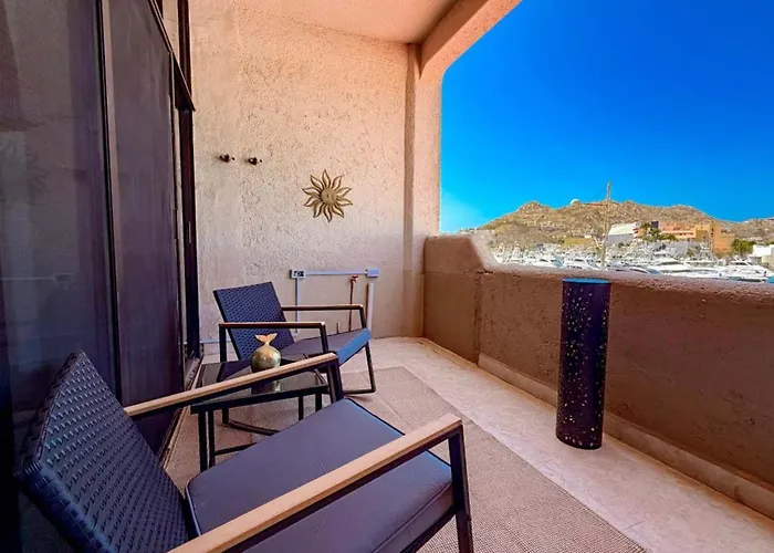 Marina & Ocean View Balcony, Rooftop Pool Access Сasa de vacaciones Cabo San Lucas