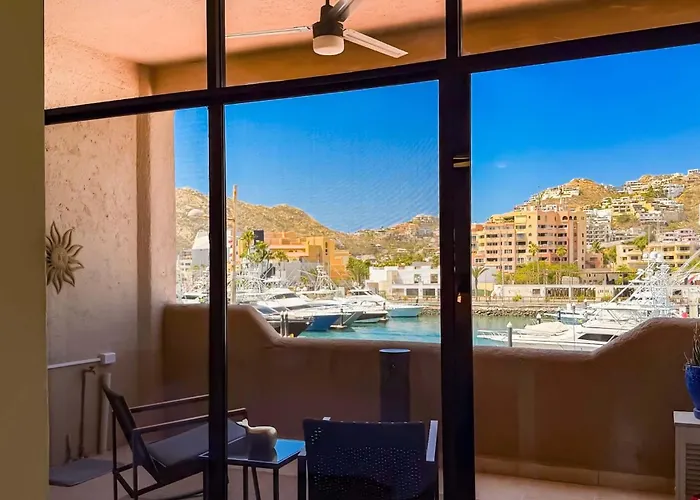 Marina & Ocean View Balcony, Rooftop Pool Access Cabo San Lucas